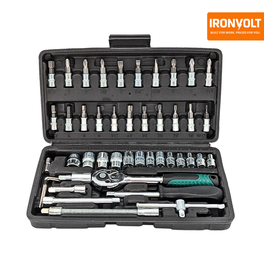IRONVOLT 46 piece Tool Set