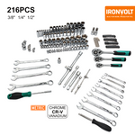 IRONVOLT 216 piece Tool Set