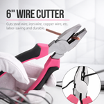 IRONVOLT 24pc Pink Small Tool Kit Girls