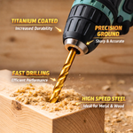 99PCS HSS Drill Bit Set