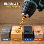 99PCS HSS Drill Bit Set