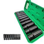 10-Piece ½" Drive Deep Impact Socket Set
