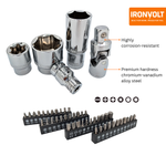IRONVOLT 216 piece Tool Set
