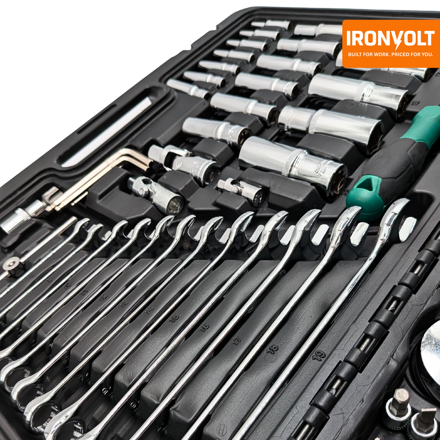 IRONVOLT 216 piece Tool Set