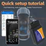 Modern Wireless OBD2 Scanner