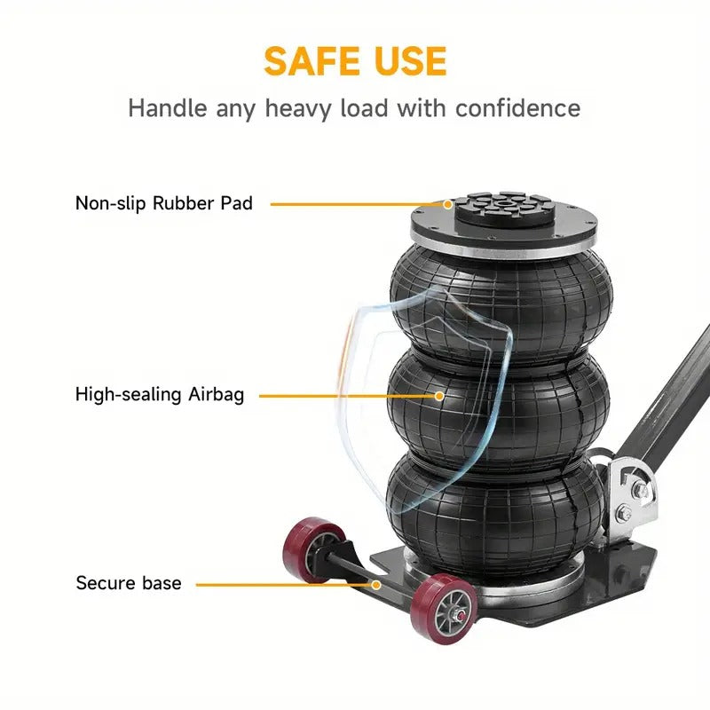 Air Bag Jack 3 Ton Capacity Pneumatic Jack