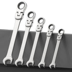 Ratchet Spanner Wrench Set 8-22mm