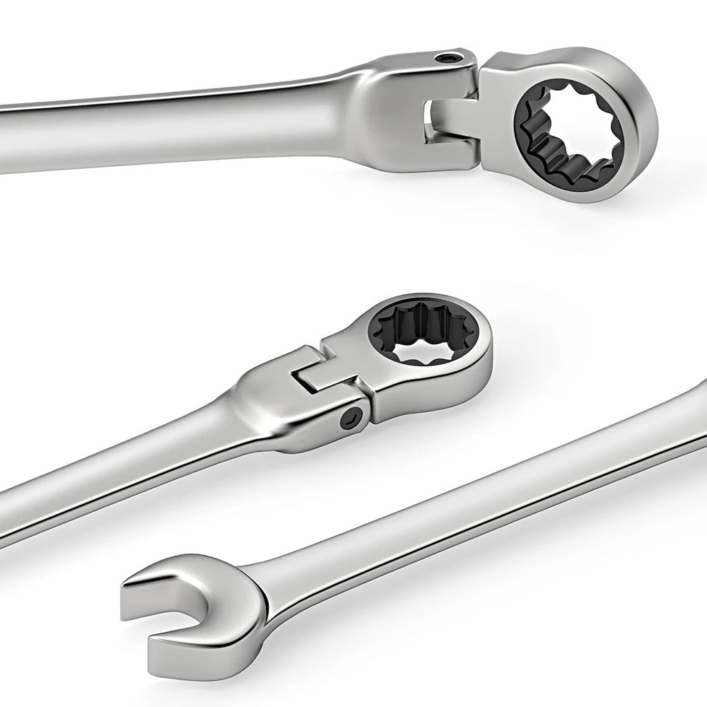 Ratchet Spanner Wrench Set 8-22mm